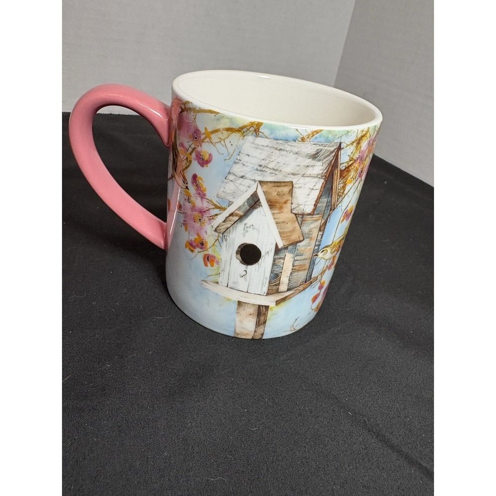 SUMMER BIRDHOUSE LANG‎ 14 oz Mug by Tim Coffey
